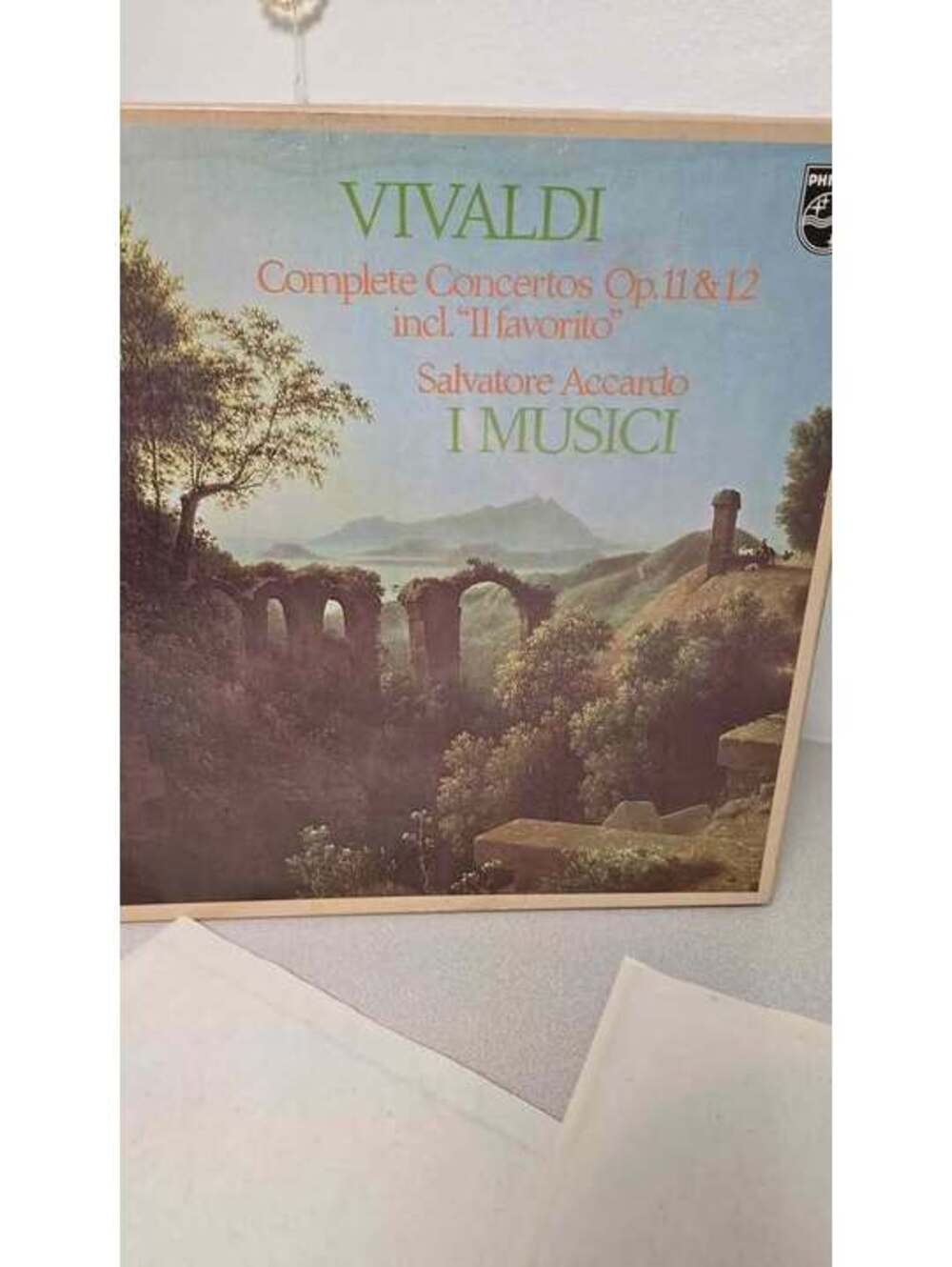 Vivaldi Concertos Op.11 & 12 3xLP 1975 Philips NM Lot Accardo I Musici